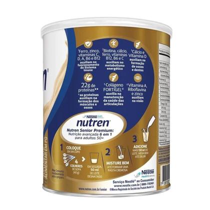 Imagem de Suplemento Alimentar Nutren Senior Premium Baunilha 370g