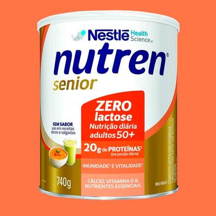 Imagem de Suplemento Alimentar Nutren Sênior Sem Sabor 740g - Nestle