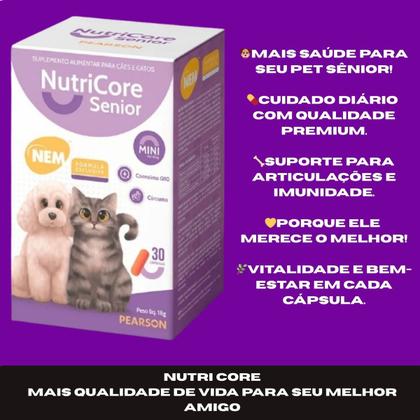 Imagem de Suplemento Alimentar Nutricore Senior Mini - 30 Cápsulas