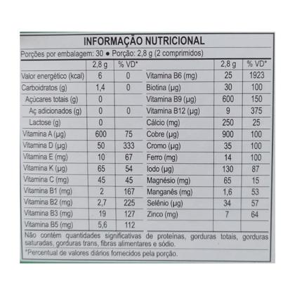 Imagem de Suplemento Alimentar Quelatus Bari - 60 Comprimidos Mastigáveis