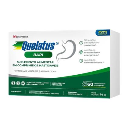 Imagem de Suplemento Alimentar Quelatus Bari - 60 Comprimidos Mastigáveis