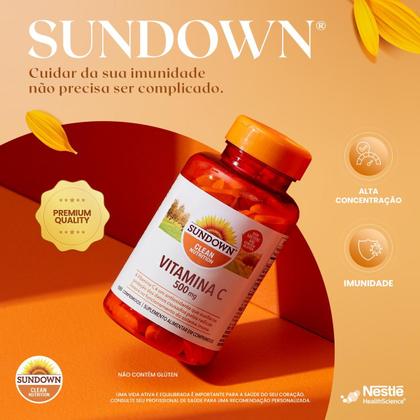 Imagem de Suplemento Alimentar Sundown Vitamina C 500mg 100 Comprimidos