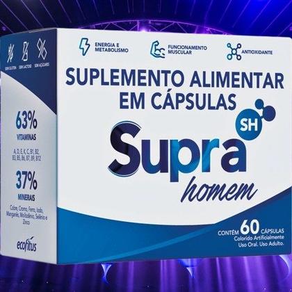 Imagem de Suplemento Alimentar Supra SH Homem c/60 Cápsulas Ecofitus