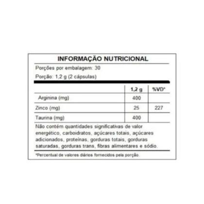 Imagem de Suplemento Alimentar +Testo Com 60 Capsulas Mix Nutri