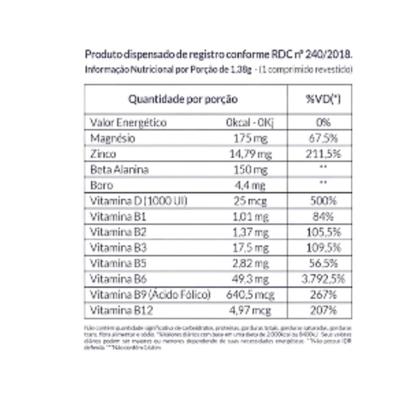 Imagem de Suplemento Alimentar Testosterol 1000 30 Comprimidos - Inove