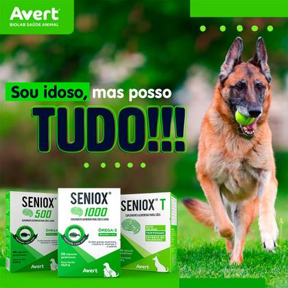 Imagem de Suplemento Avert Seniox 500 com 30 caps
