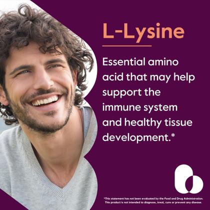 Imagem de Suplemento BESTVITE L-Lisina 500 mg x 240 cápsulas - Vegan
