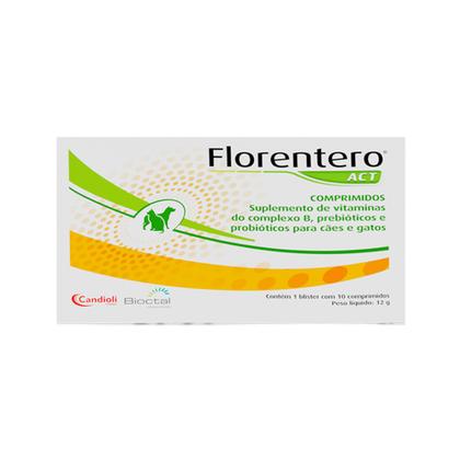 Imagem de Suplemento Bioctal Florentero ACT para Cães e Gatos 10 comprimidos