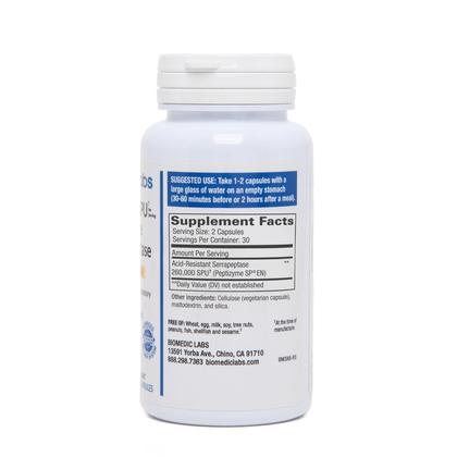 Imagem de Suplemento Biomedic Labs RX Serra-RX 260.000 SU Serrapeptase