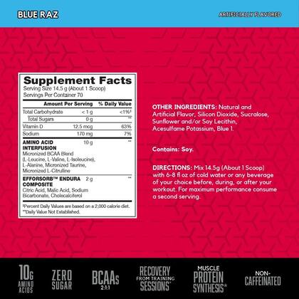 Imagem de Suplemento BSN Amino X Muscle Recovery & Endurance 70 porções