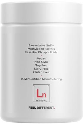 Imagem de Suplemento Codeage Lipossomal NAD+ com Resveratrol e Vitamina B