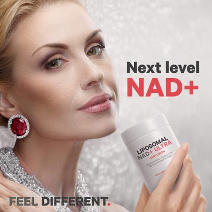 Imagem de Suplemento Codeage Lipossomal NAD+ com Resveratrol e Vitamina B