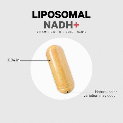 Imagem de Suplemento Codeage Lipossomal NADH+ com vitamina B12 60 cápsulas