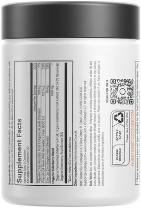 Imagem de Suplemento Codeage, vitaminas de sabugueiro, 90 cápsulas