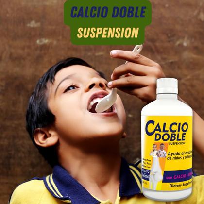 Imagem de Suplemento de cálcio Beyodexa Calcio Doble 340ml para crianças