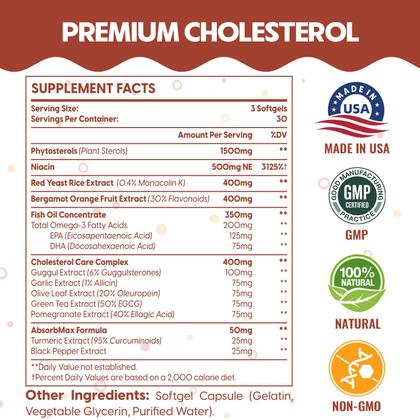Imagem de Suplemento de Colesterol ChiqWench 3600mg com Esteróis Vegetais