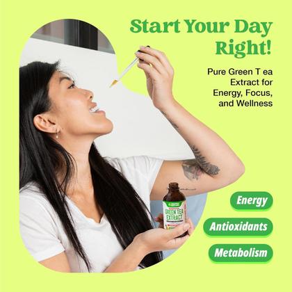 Imagem de Suplemento de extrato de chá verde Drops Of Nature 50% EGCG 60mL