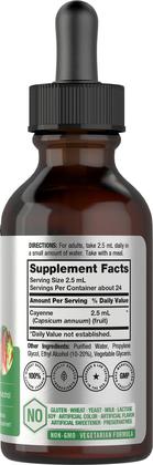 Imagem de Suplemento de extrato líquido de pimenta caiena Horbäach 60mL