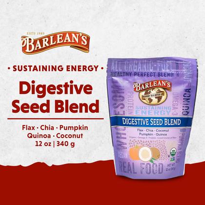 Imagem de Suplemento de fibra Barlean's Organic Digestive Seed Blend 355ml