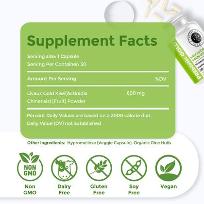 Imagem de Suplemento de fibra de kiwi Intestinal Fortitude PreBiotic Gold