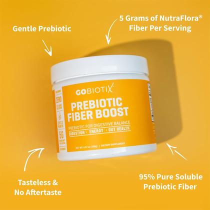 Imagem de Suplemento de fibra GOBIOTIX Prebiotic Powder 35 porções (3 unidades)