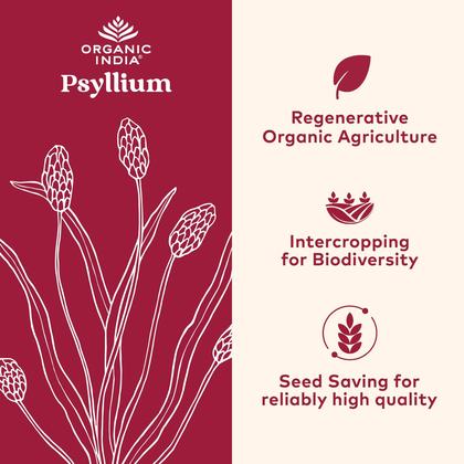 Imagem de Suplemento de fibra ORGANIC INDIA Whole Psyllium Husk Powder 350ml
