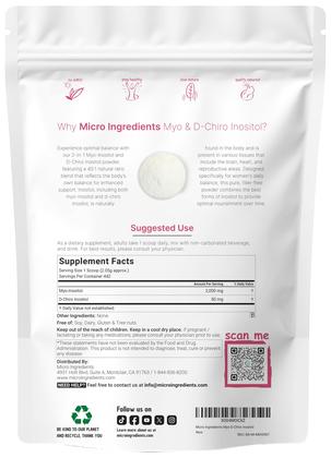 Imagem de Suplemento de microingredientes Myo-Inositol e D-Chiro Inositol