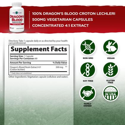 Imagem de Suplemento de saúde digestiva Vital Planet Dragon's Blood