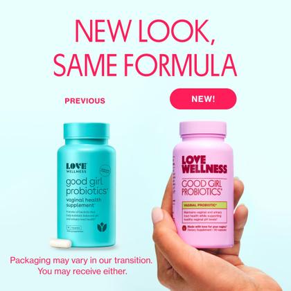Imagem de Suplemento de saúde vaginal Love Wellness Good Girl Probiotics