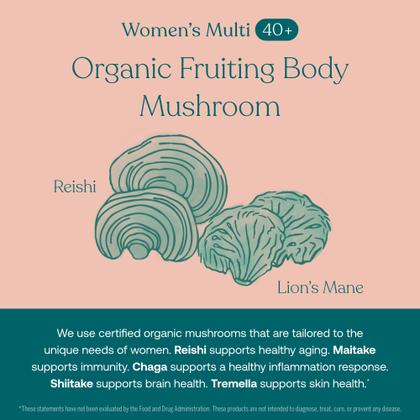 Imagem de Suplemento diário True Grace One, multivitamínico feminino 40+ e óleo de peixe ômega-3