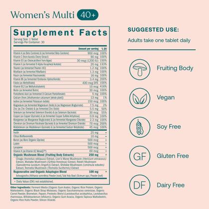 Imagem de Suplemento diário True Grace One, multivitamínico feminino 40+ e óleo de peixe ômega-3