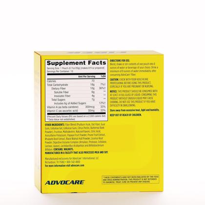 Imagem de Suplemento dietético de fibra AdvoCare Daily Fiber Citrus 10 bolsas