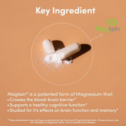 Imagem de Suplemento Double Wood Magnésio L-Treonato 2000mg - 100 Cápsulas