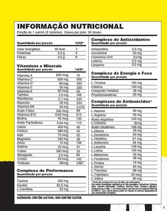 Imagem de Suplemento em Cápsula Animal Pak Powder 360g 30 sachês (Packs) - Universal Nutrition