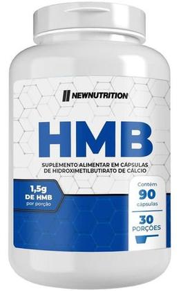 Imagem de Suplemento Em Cápsulas Hmb 1500mg Newnutrition 90 Cápsulas (hidroximetilbutirato)