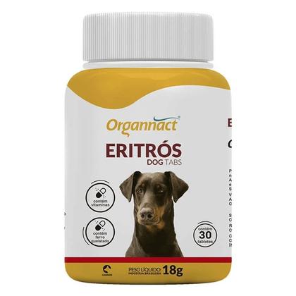Imagem de Suplemento Eritrós Dog Tabs para Cães  30 Tabletes