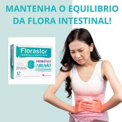 Imagem de Suplemento Florastor Probiótico 12 Cápsulas - União Química