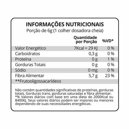 Imagem de Suplemento FOS Rico em Fibra Prebiotica 220g Loja Maxinutri
