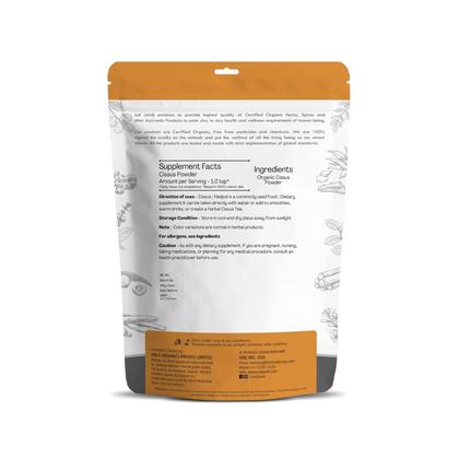Imagem de Suplemento Herbal Just Jaivik Cissus em Pó 227 g Orgânico