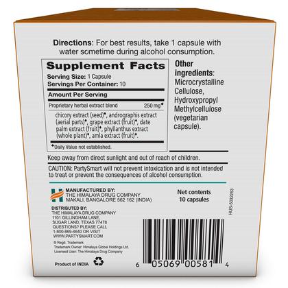 Imagem de Suplemento Himalaya PartySmart Liver Support 10 cápsulas