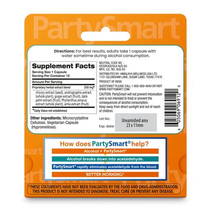 Imagem de Suplemento Himalaya PartySmart Liver Support 12 cápsulas