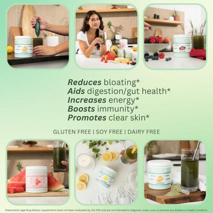Imagem de Suplemento Kiala Nutrition Super Greens Powder 30 porções
