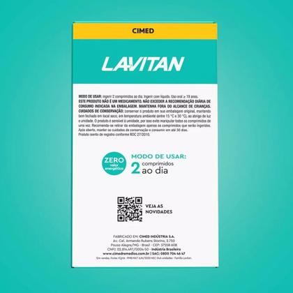 Imagem de Suplemento Lavitan Memo Neuro Com 60 Comprimidos - Cimed