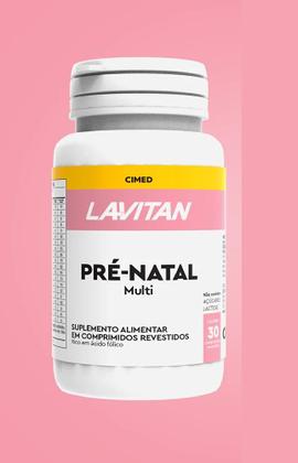 Imagem de Suplemento Lavitan Pré-Natal Multi Com 30 Comprimidos -Cimed