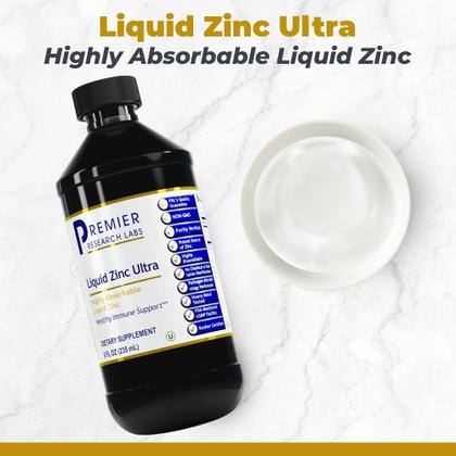 Imagem de Suplemento líquido de zinco Premier Research Labs 240 ml
