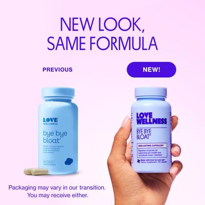 Imagem de Suplemento Love Wellness Bye Bye Bloat Digestive Enzymes 60