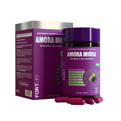 Imagem de Suplemento Miúra 1000mg 60 Cápsulas FortLife