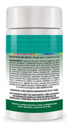 Imagem de Suplemento Multivitamínico A Z Senior Uvits 60 Cápsulas
