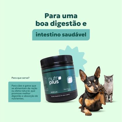 Imagem de Suplemento Natural Zeoplus para Complementação das Dietas Nutroplus 100g