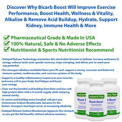 Imagem de Suplemento Nature's Path Nutraceuticals Bicarbonato de Sódio